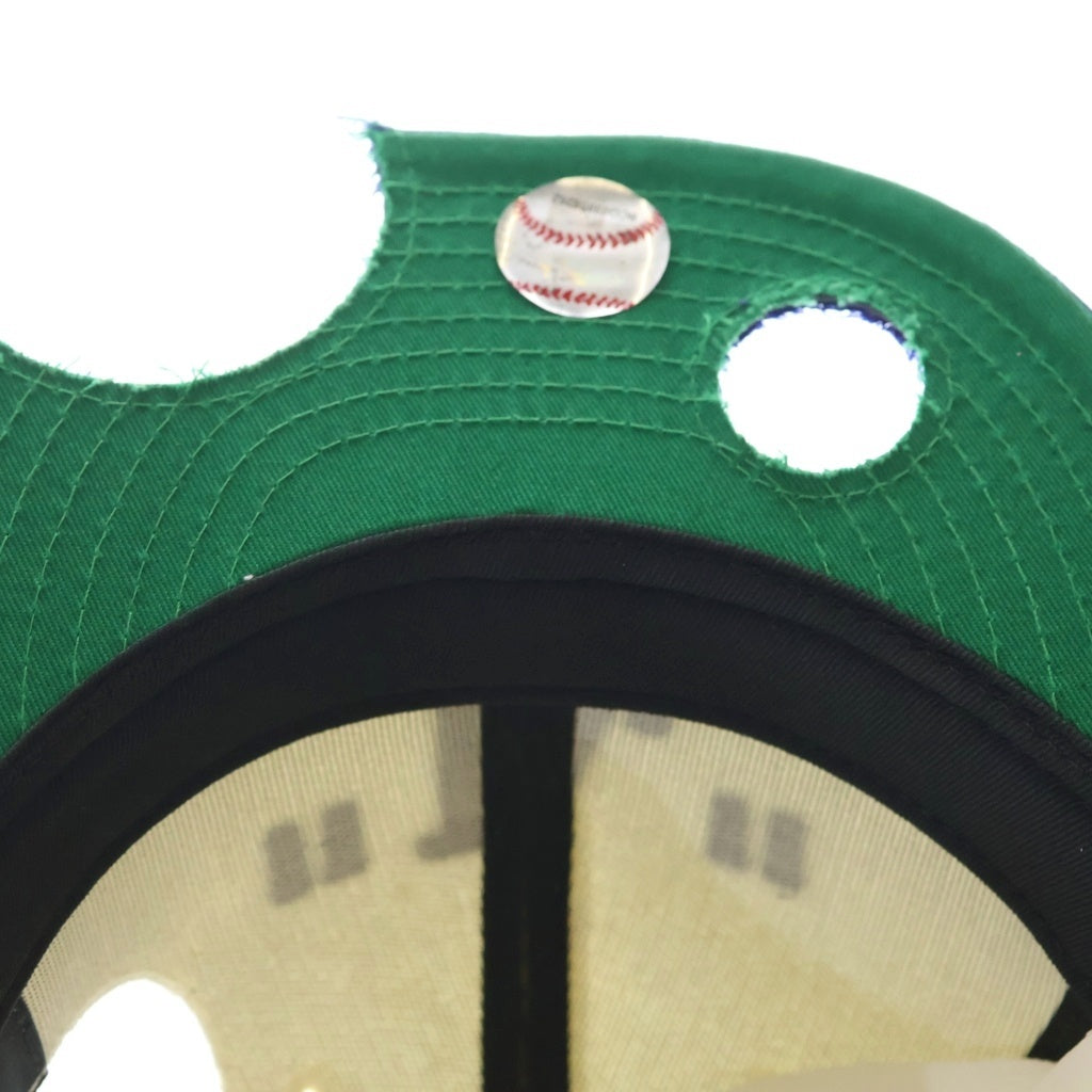 OFF-WHITE(オフホワイト) ×MLB ×New Era 59FIFTY ニューエラ ロサンゼルス ドジャース ベースボールキャップ 帽子 ホワイト/ブルー