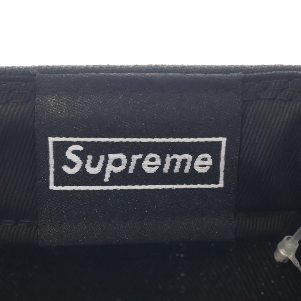 SUPREME(シュプリーム) 25SS ×NEW ERA Homerun S Logo Baseball Cap ニューエラ ホームランSロゴ ベースボールキャップ ブラック
