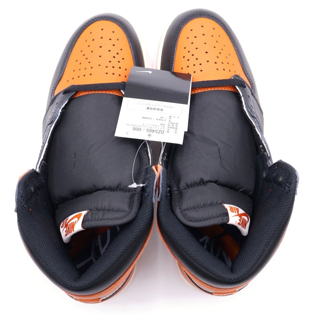 NIKE(ナイキ) AIR JORDAN 1 RETRO HIGH OG SHATTERED BACKBOARD エアジョーダン 1 レトロ シャッタード バックボード ハイカットスニーカー US8.5/26.5cm DZ5485-008