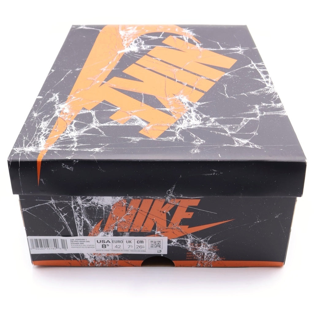 NIKE(ナイキ) AIR JORDAN 1 RETRO HIGH OG SHATTERED BACKBOARD エアジョーダン 1 レトロ シャッタード バックボード ハイカットスニーカー US8.5/26.5cm DZ5485-008