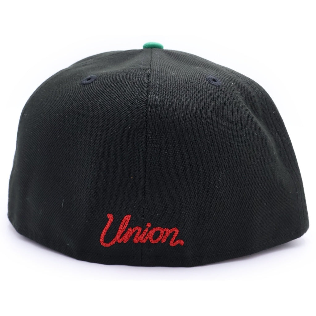 UNION(ユニオン) ×New Era Los Angeles Dodgers ニューエラ ロサンゼルスドジャース ベースボールキャップ 帽子 ブラック/グリーン