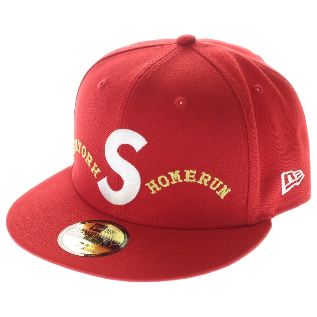 SUPREME(シュプリーム) 25SS ×NEW ERA Homerun S Logo Baseball Cap ニューエラ ホームランSロゴ ベースボールキャップ レッド