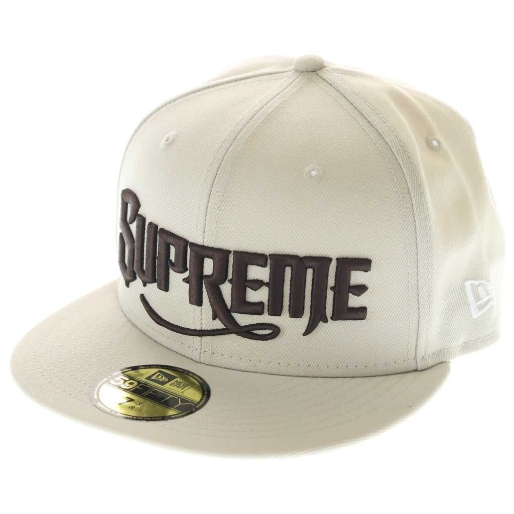 SUPREME(シュプリーム) 24AW ×New Era Mister Cartoon Cap ニューエラ ミスター カートゥーン ベースボールキャップ 帽子 ベージュ