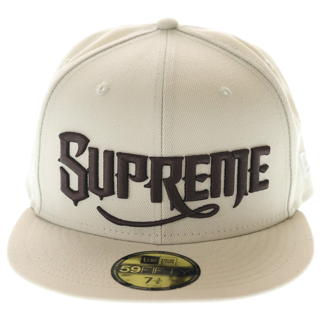 SUPREME(シュプリーム) 24AW ×New Era Mister Cartoon Cap ニューエラ ミスター カートゥーン ベースボールキャップ 帽子 ベージュ