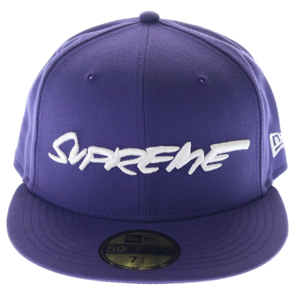 SUPREME(シュプリーム) ×NEW ERA Futura Cap ニューエラ フューチュラ ベースボール キャップ 帽子 パープル