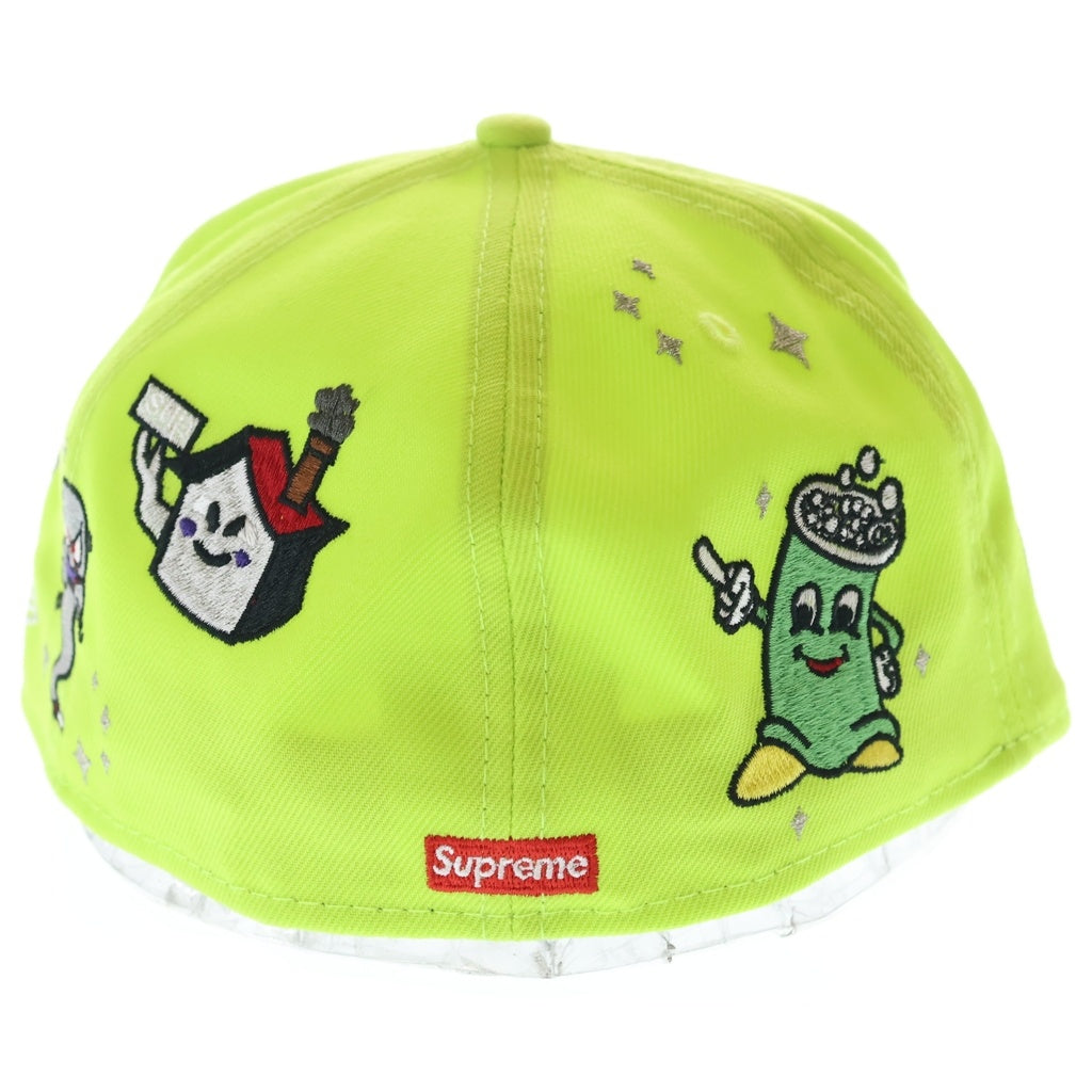 SUPREME(シュプリーム) 22SS ×New Era Characters S Logo ニューエラ キャラクターズ Sロゴ ベースボールキャップ 帽子 イエロー