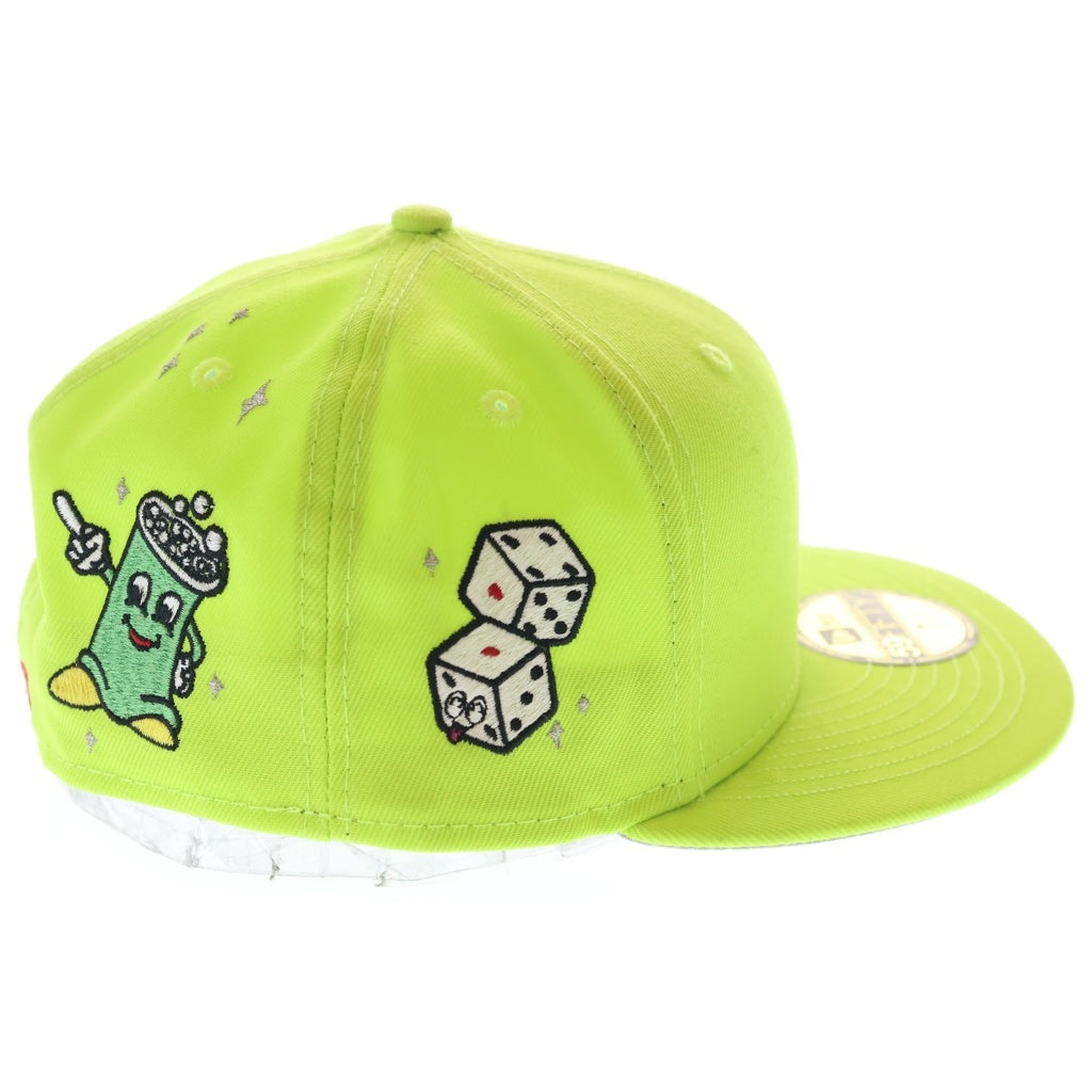 SUPREME(シュプリーム) 22SS ×New Era Characters S Logo ニューエラ キャラクターズ Sロゴ ベースボールキャップ 帽子 イエロー