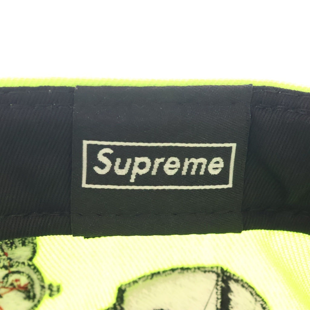 SUPREME(シュプリーム) 22SS ×New Era Characters S Logo ニューエラ キャラクターズ Sロゴ ベースボールキャップ 帽子 イエロー