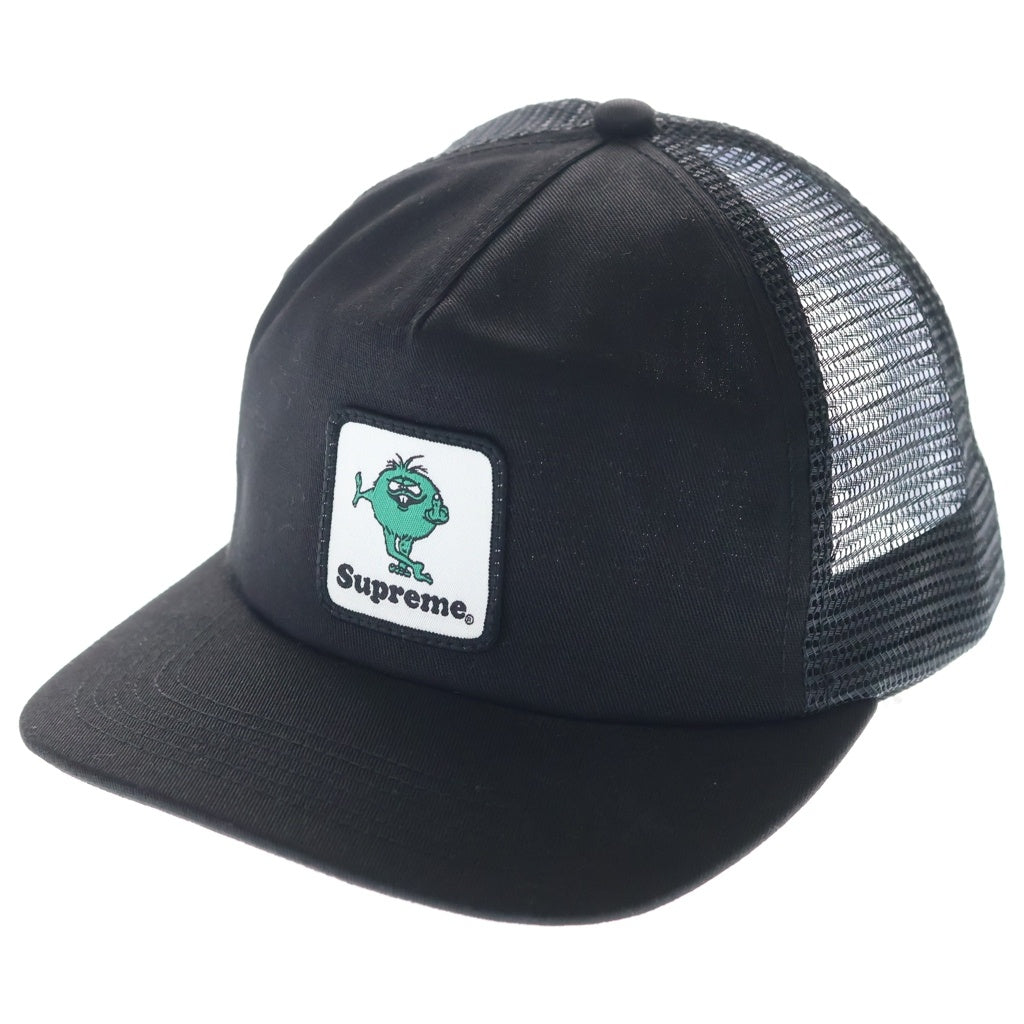 SUPREME(シュプリーム) 23AW Camacho Mesh Back 5-Panel カマチョ メッシュ トラッカーキャップ 帽子 ブラック