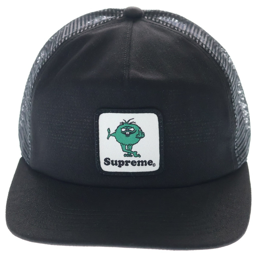 SUPREME(シュプリーム) 23AW Camacho Mesh Back 5-Panel カマチョ メッシュ トラッカーキャップ 帽子 ブラック