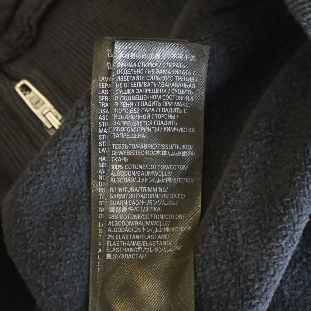 BALENCIAGA(バレンシアガ) 24AW Fashion Designer Pulled Zip Up Hoodie ファッションデザイナー スウェットジップパーカー バレンシアガ ブラック 808227 TSVC3