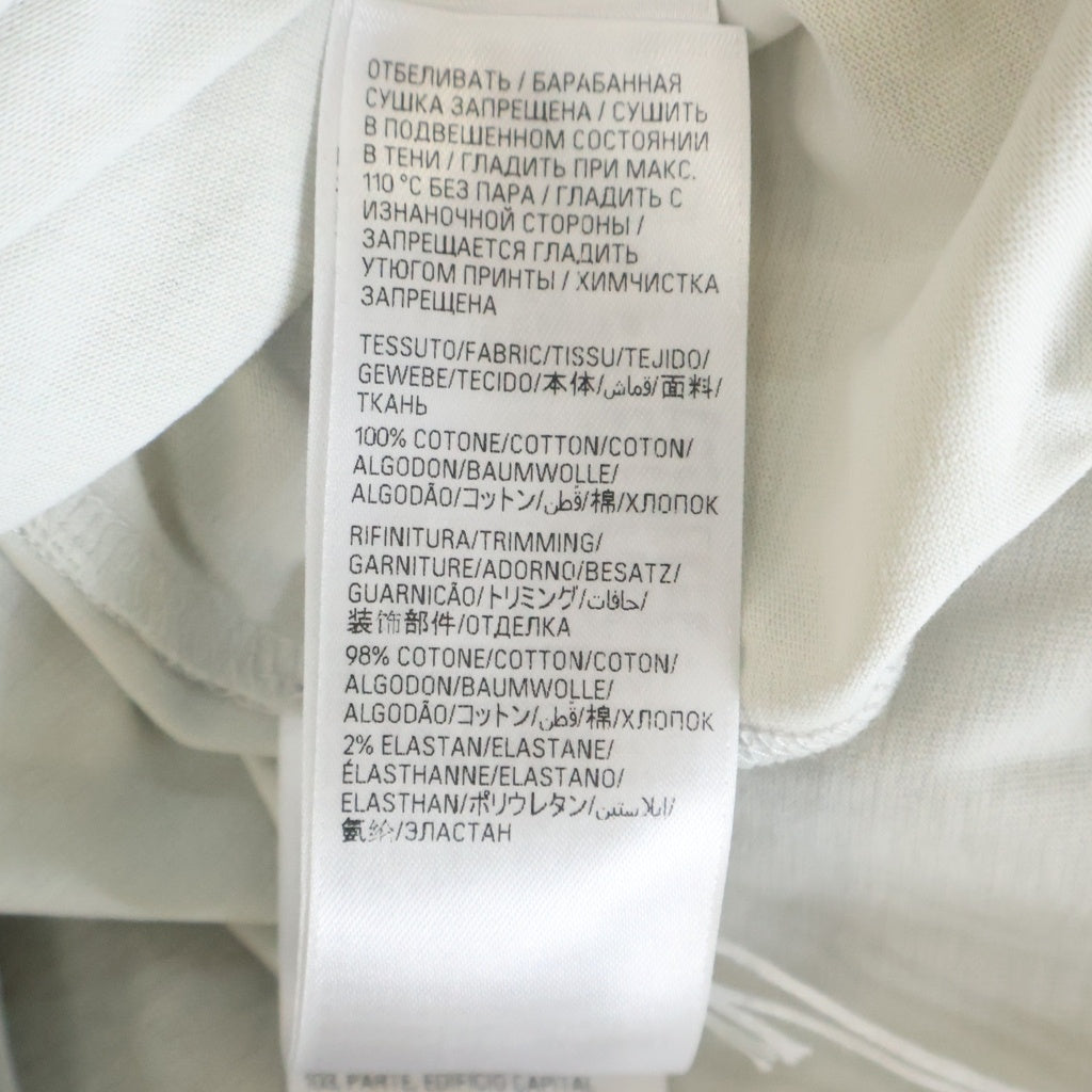 BALENCIAGA(バレンシアガ) 25AW ×LAMBORGHINI ランボルギーニ ロゴプリント 長袖Tシャツ グレー 835839 TSVP9