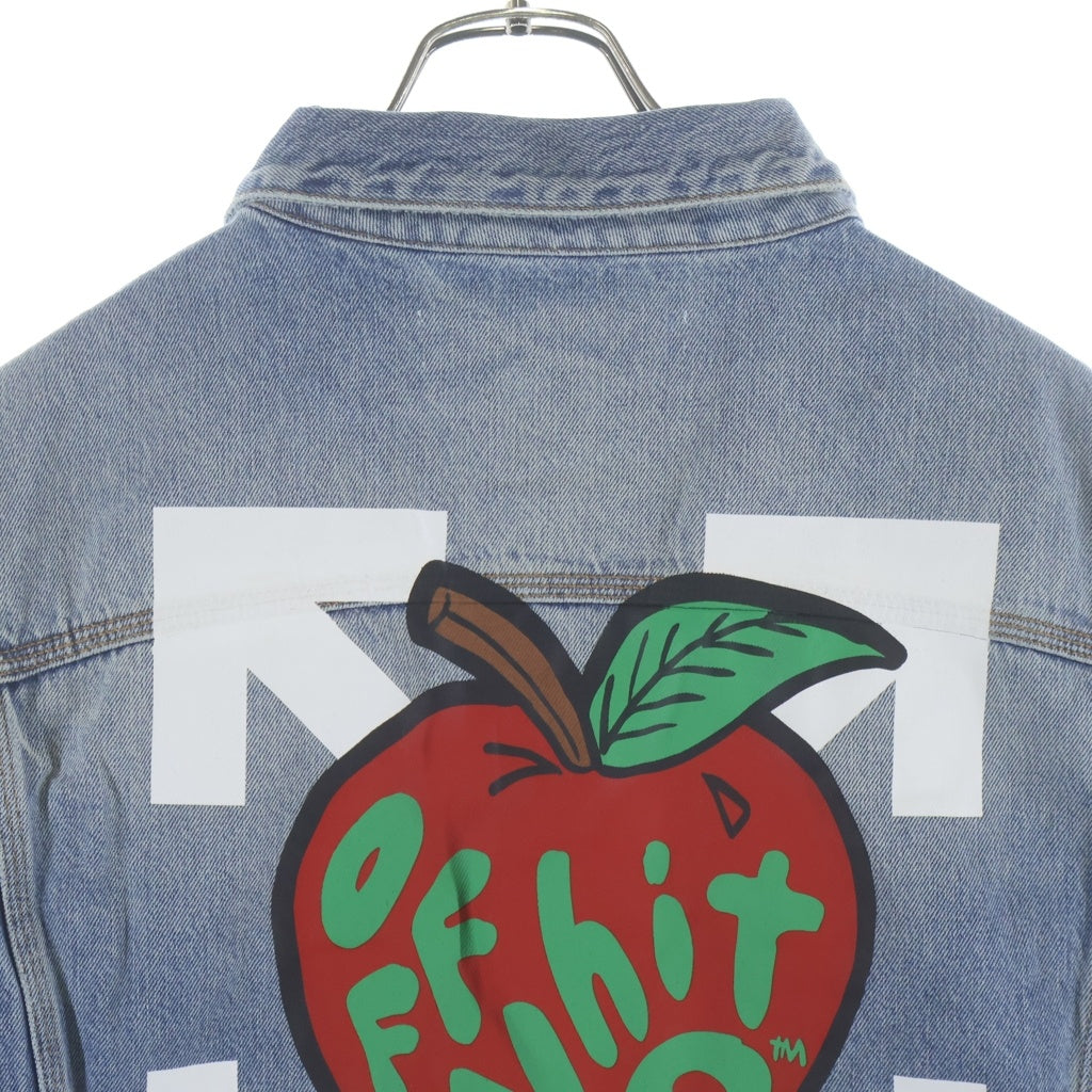 OFF-WHITE(オフホワイト) 21SS Apple Arrow Denim Jacket アップルアロー デニムジャケット インディゴ OMYE054S21DEN002