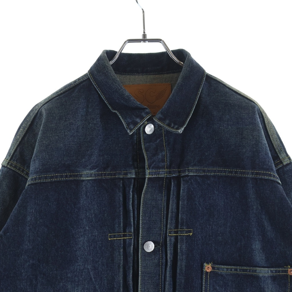 SUBCULTURE(サブカルチャー) S06XX SEOWORN IRON DENIM JACKET 1st ファーストタイプ ヴィンテージ加工 デニム ジャケット インディゴ SCJK-CL24
