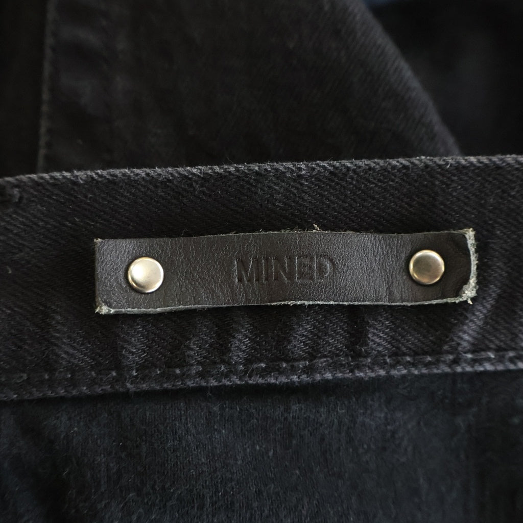 MINEDENIM(マインデニム) 107 S.Slim USD スキニー デニム パンツ ブラック