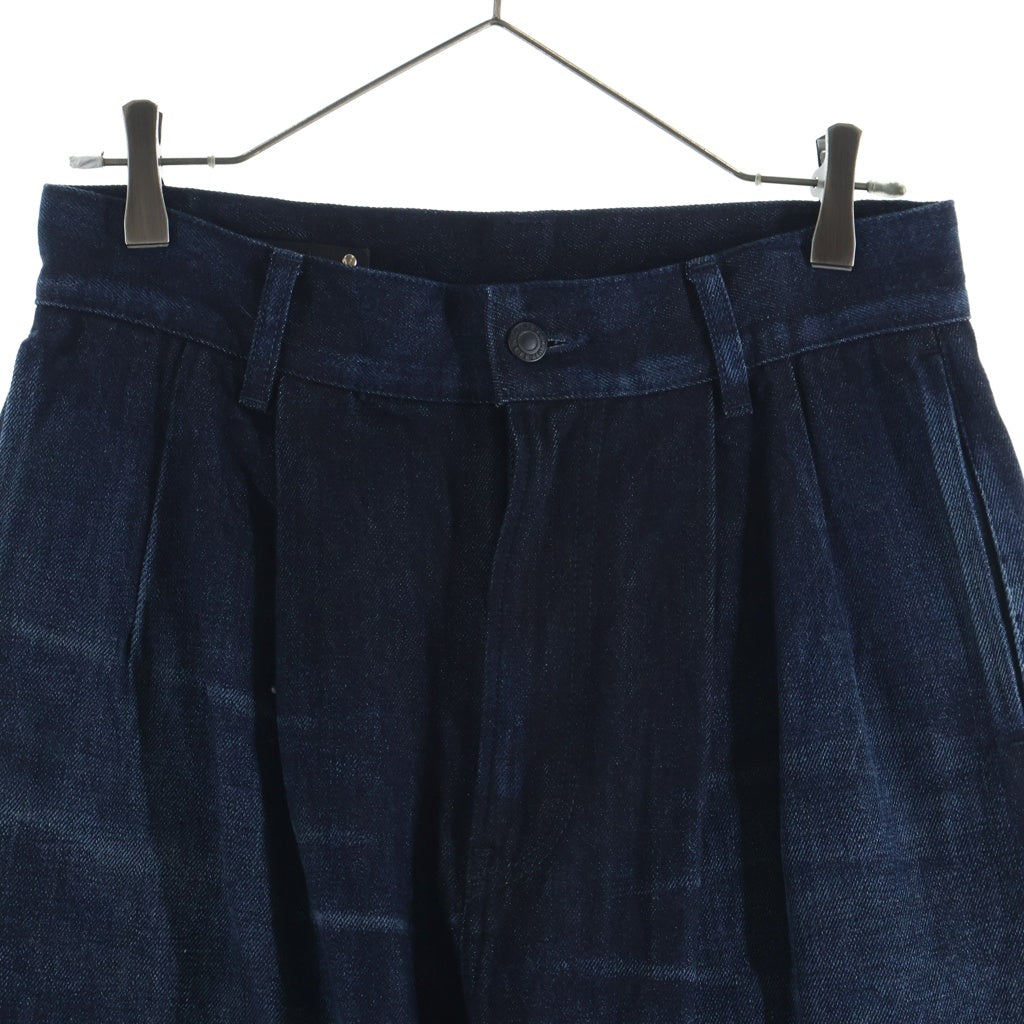 MINEDENIM(マインデニム) ×YASUHIRO WATANABE WTNB.Wide Works Pants ヤスヒロ ワタナベ ワイド ワーク パンツ インディゴ YWMND02SP-80-282