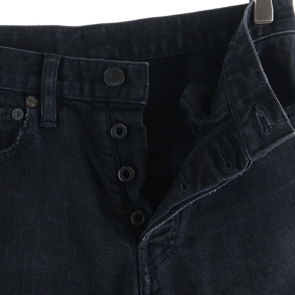 MINEDENIM(マインデニム) 107 S.Slim USD スキニー デニム パンツ ブラック FPK107NNGC-93-292-3