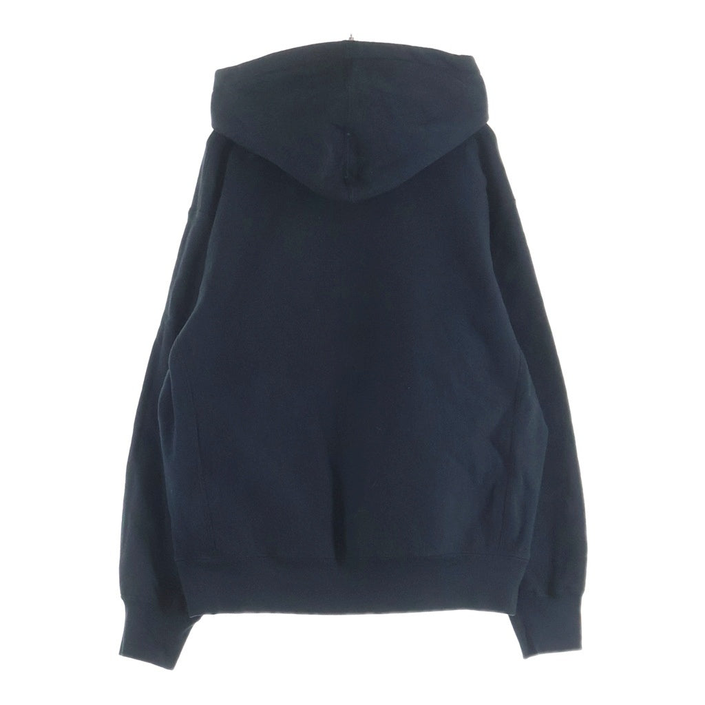 SUPREME(シュプリーム) 19AW Micro Logo Hooded Sweatshirt プルオーバースウェットパーカー ブラック
