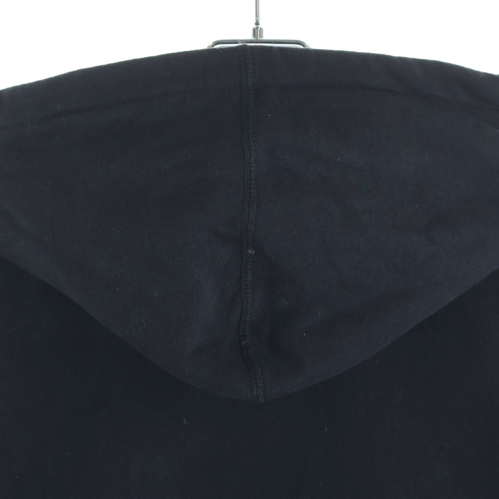 SUPREME(シュプリーム) 19AW Micro Logo Hooded Sweatshirt プルオーバースウェットパーカー ブラック