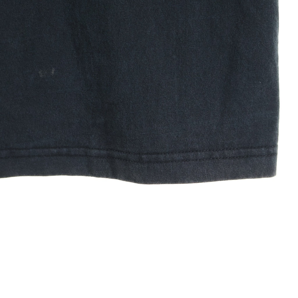 NO BRAND(ノーブランド) RE: Number (N)ine EMBLEM CLASH PIGMENT BIO TEE エンブレム ショットガンクラッシュ加工 半袖Tシャツ グレー NMBsc537