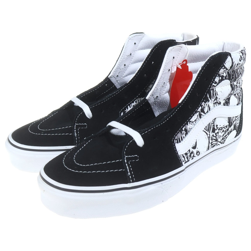 VANS(ヴァンズ) Sk8-Hi Forgotten Bones スケートハイカットスニーカー ボーン ブラック US9/27cm VN0A4BV6V8V
