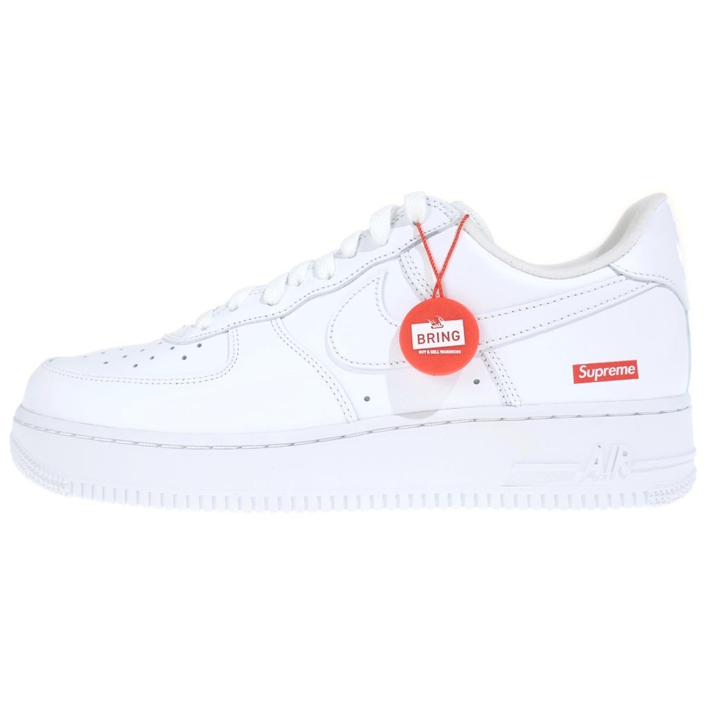 NIKE(ナイキ) ×Supreme Air Force 1 Low シュプリーム エアフォース1 ローカットスニーカー ホワイト US9/27cm CU9225-100