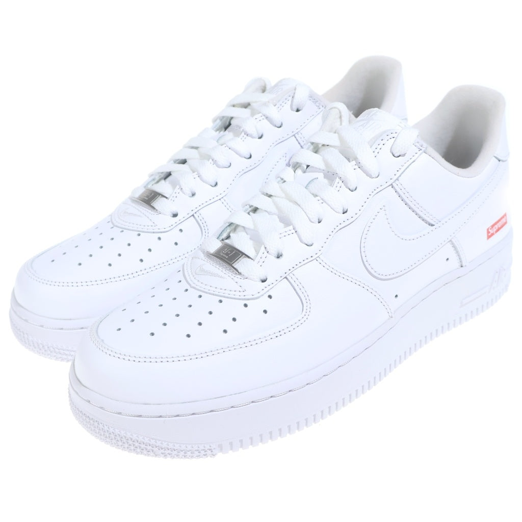 NIKE(ナイキ) ×Supreme Air Force 1 Low シュプリーム エアフォース1 ローカットスニーカー ホワイト US9/27cm CU9225-100