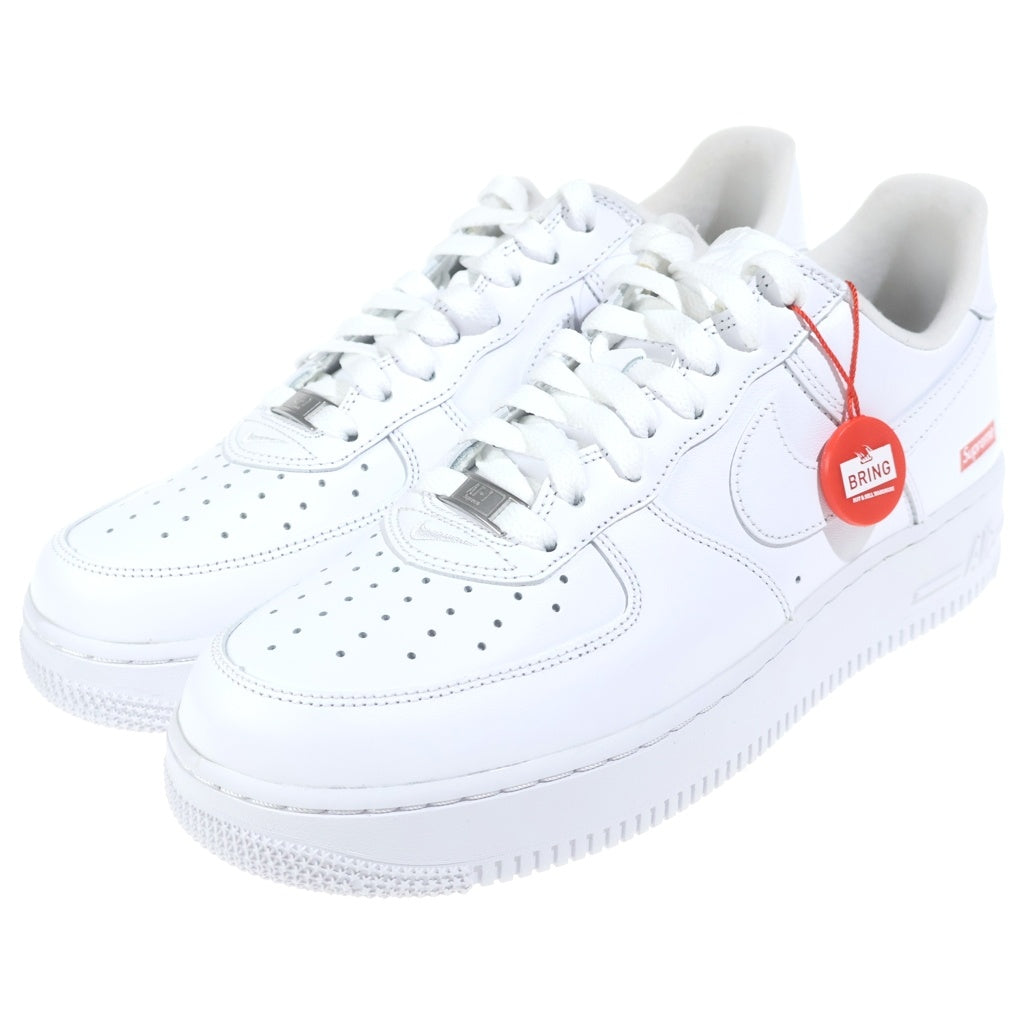 NIKE(ナイキ) ×Supreme Air Force 1 Low シュプリーム エアフォース1 ローカットスニーカー ホワイト US9/27cm CU9225-100