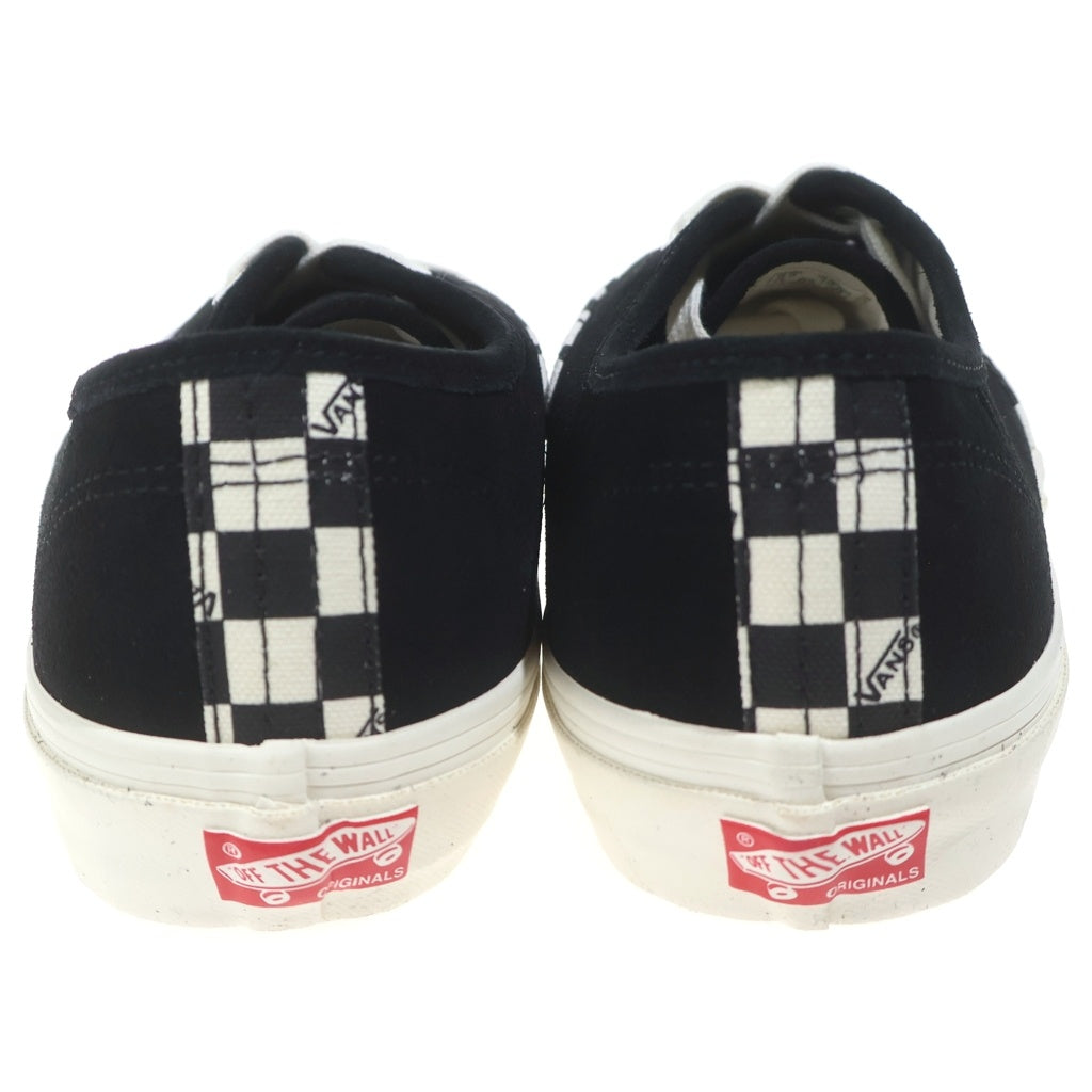 VANS(ヴァンズ) Authentic LX Black Checkerboard Toe VN0A45JJVQA オーセンティック チェッカートゥ ローカットスニーカー ブラック US8.5/26.5cm