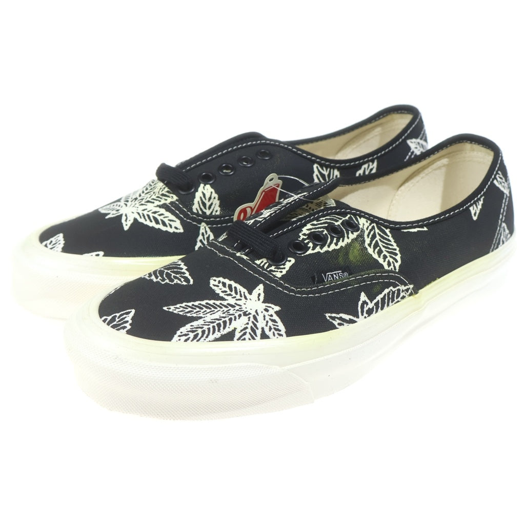 VANS(ヴァンズ) UA OG Authentic LX Sweet Leaf Black UA OG VN0A4BV94JN オーセンティック LX スウィートリーフ ローカットスニーカー ブラック US8.5/26.5cm