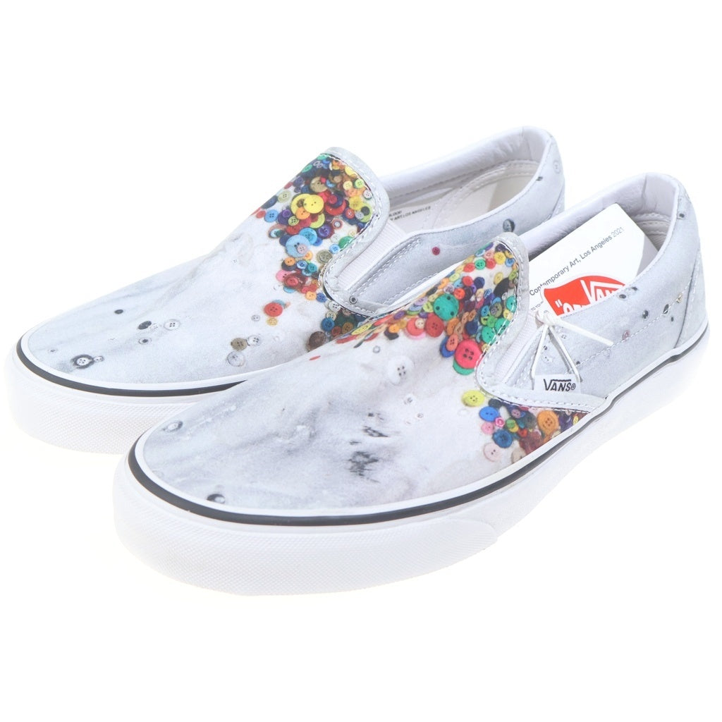 VANS(ヴァンズ) Classic Slip-On VN0A5JMHCQ クラシック スリッポン ローカットスニーカー グレー US8.5/26.5cm