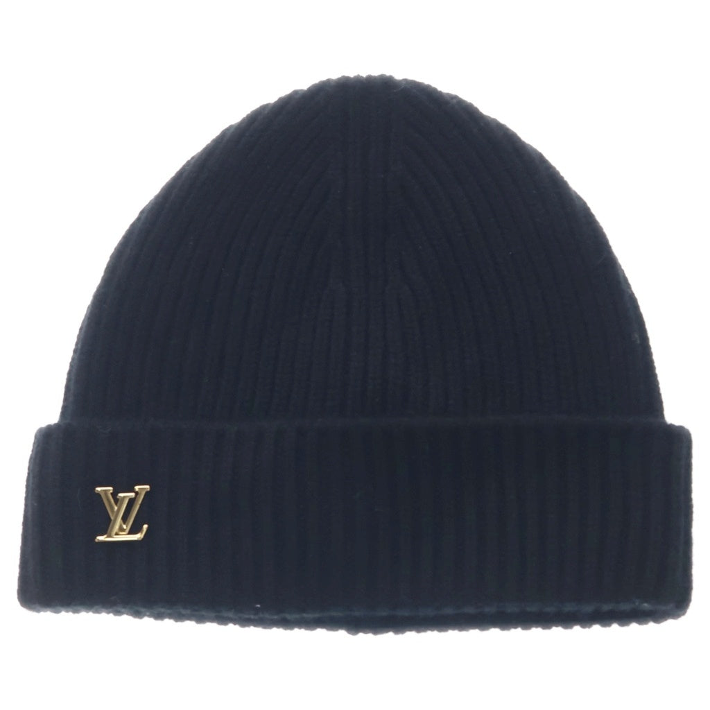 LOUIS VUITTON(ルイヴィトン) LV スパーク カシミア ビーニー ニット帽 帽子 ブラック M77877