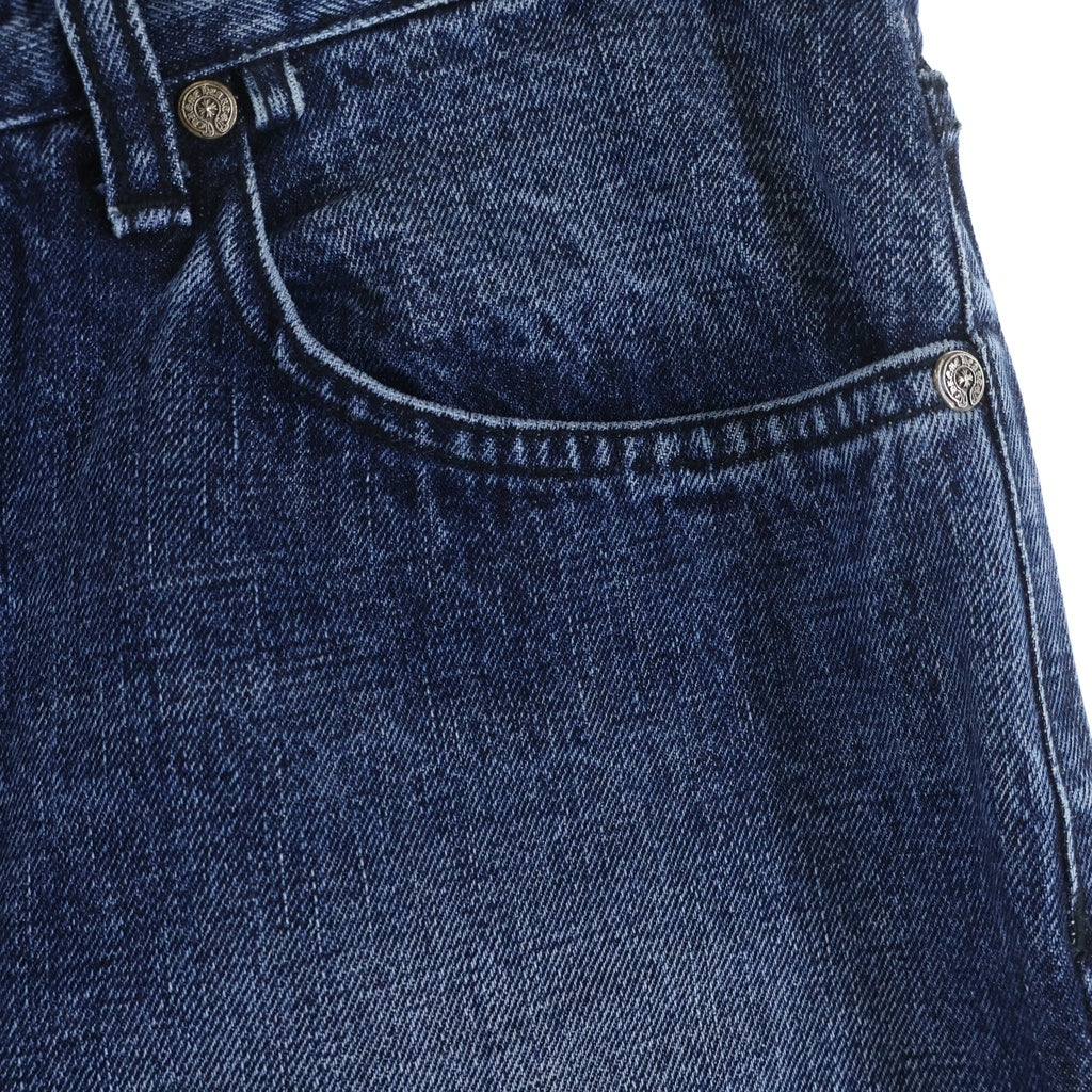 CHROME HEARTS(クロムハーツ) DNM PANTS CRS BTN クロスボールボタン デニムパンツ インディゴ