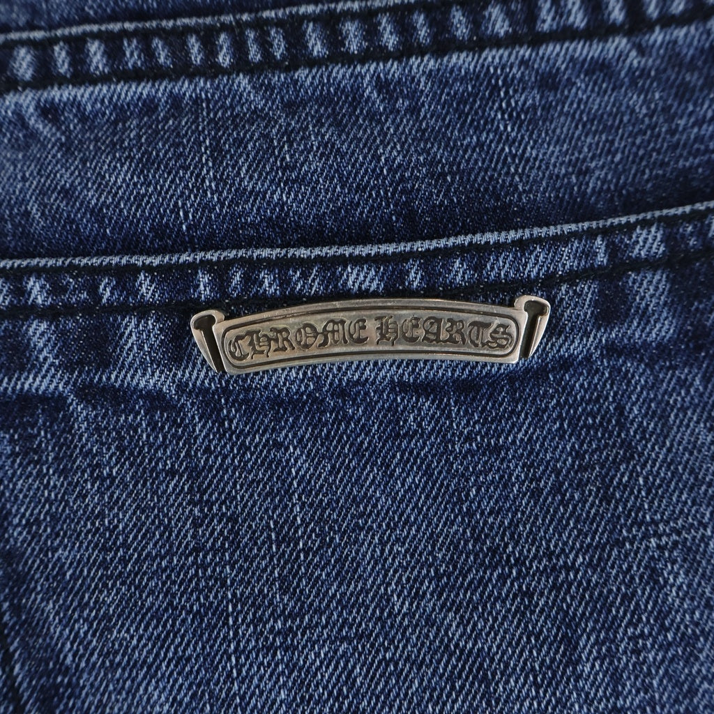CHROME HEARTS(クロムハーツ) DNM PANTS CRS BTN クロスボールボタン デニムパンツ インディゴ