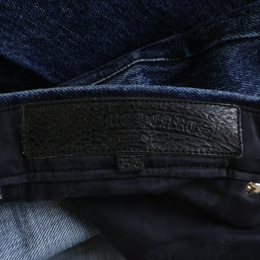 CHROME HEARTS(クロムハーツ) DNM PANTS CRS BTN クロスボールボタン デニムパンツ インディゴ
