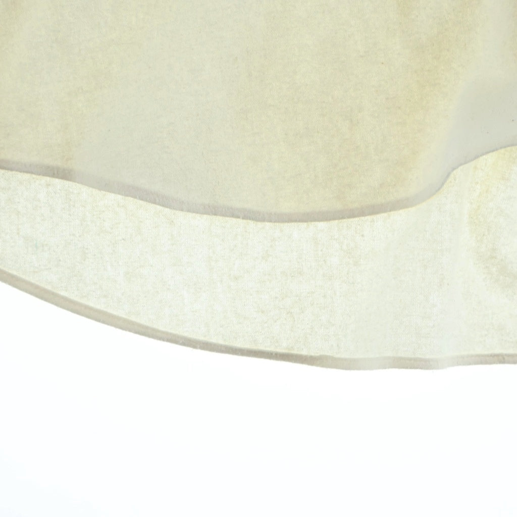 INTERIM(インテリム) 25AW SILK NOIL L/S REGULAR COLLAR SHIRT シルクノイル ロングスリーブ 長袖シャツ オフホワイト