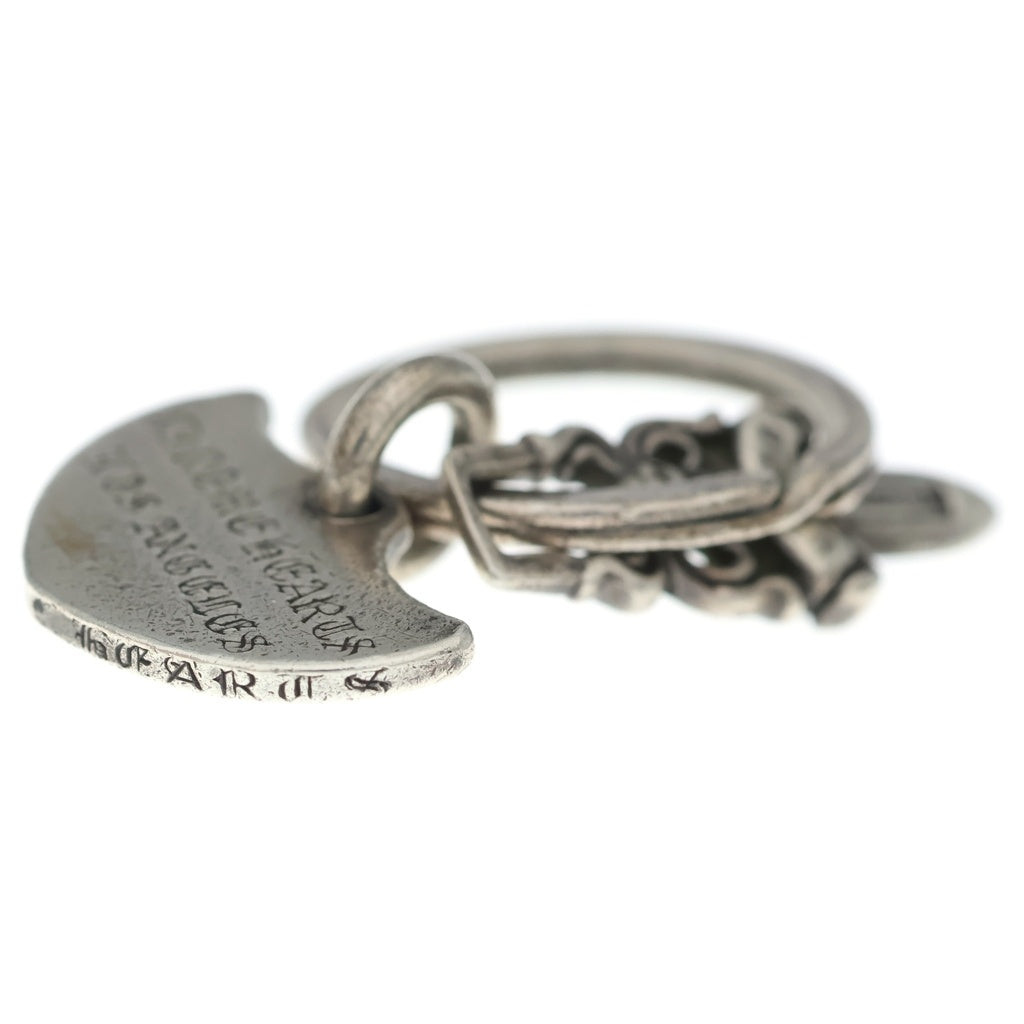 CHROME HEARTS(クロムハーツ) SHIELD LOSANGELES & DAGGER ロサンゼルス シールド ダガー キーリング シルバー