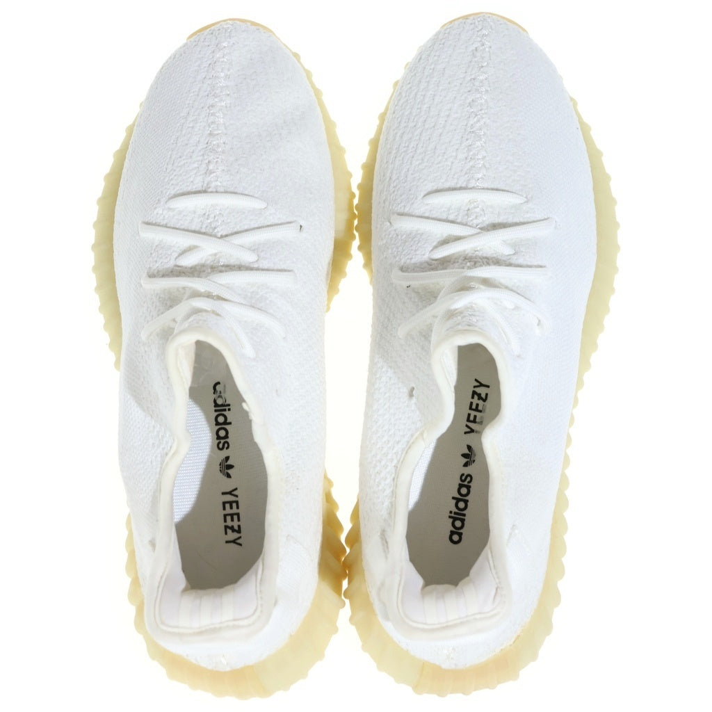 adidas(アディダス) YEEZY BOOST 350 V2 CREAM WHITE CP9366 イージーブースト350V2 クリーム ホワイト ローカットスニーカー ホワイト US10/28cm