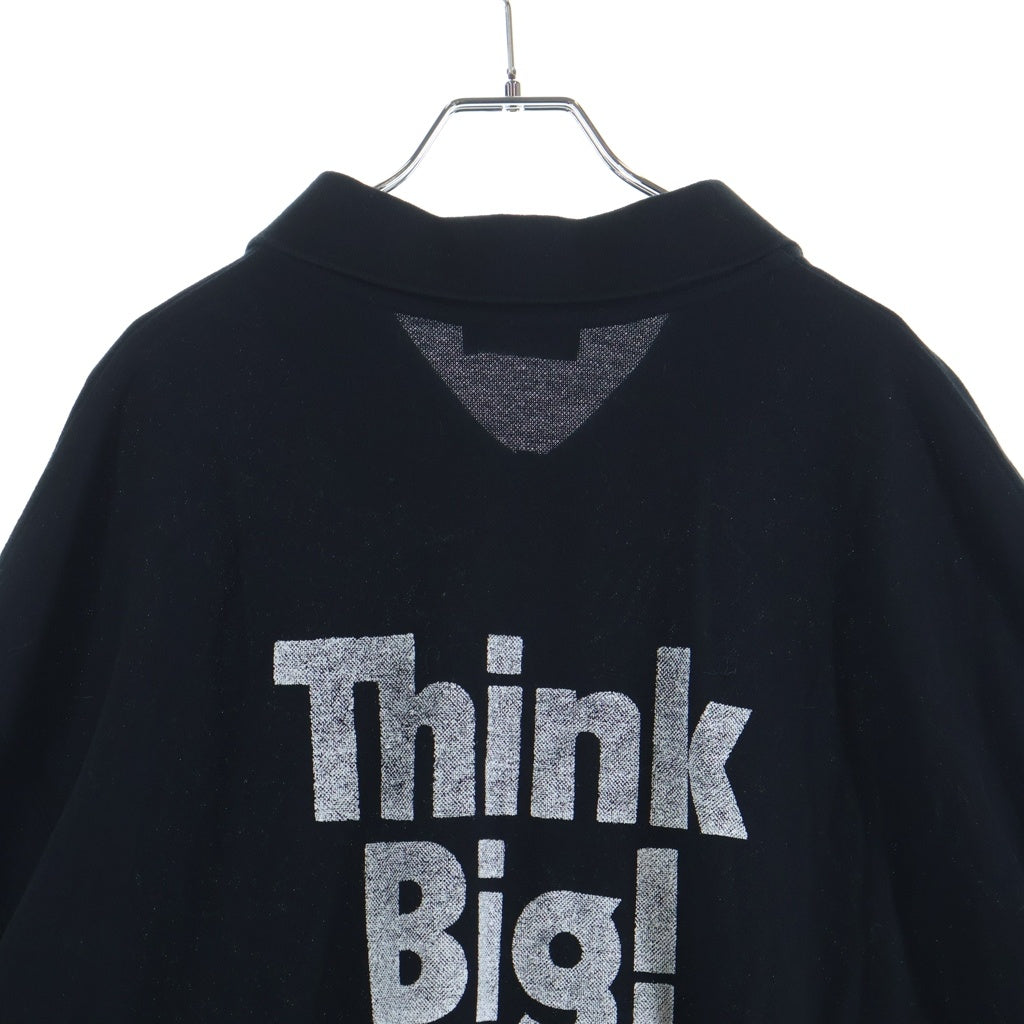 BALENCIAGA(バレンシアガ) 18SS OVERSIZED POLO オーバーサイズ 半袖ポロシャツ ワンピース ブラック 507389 TYK56