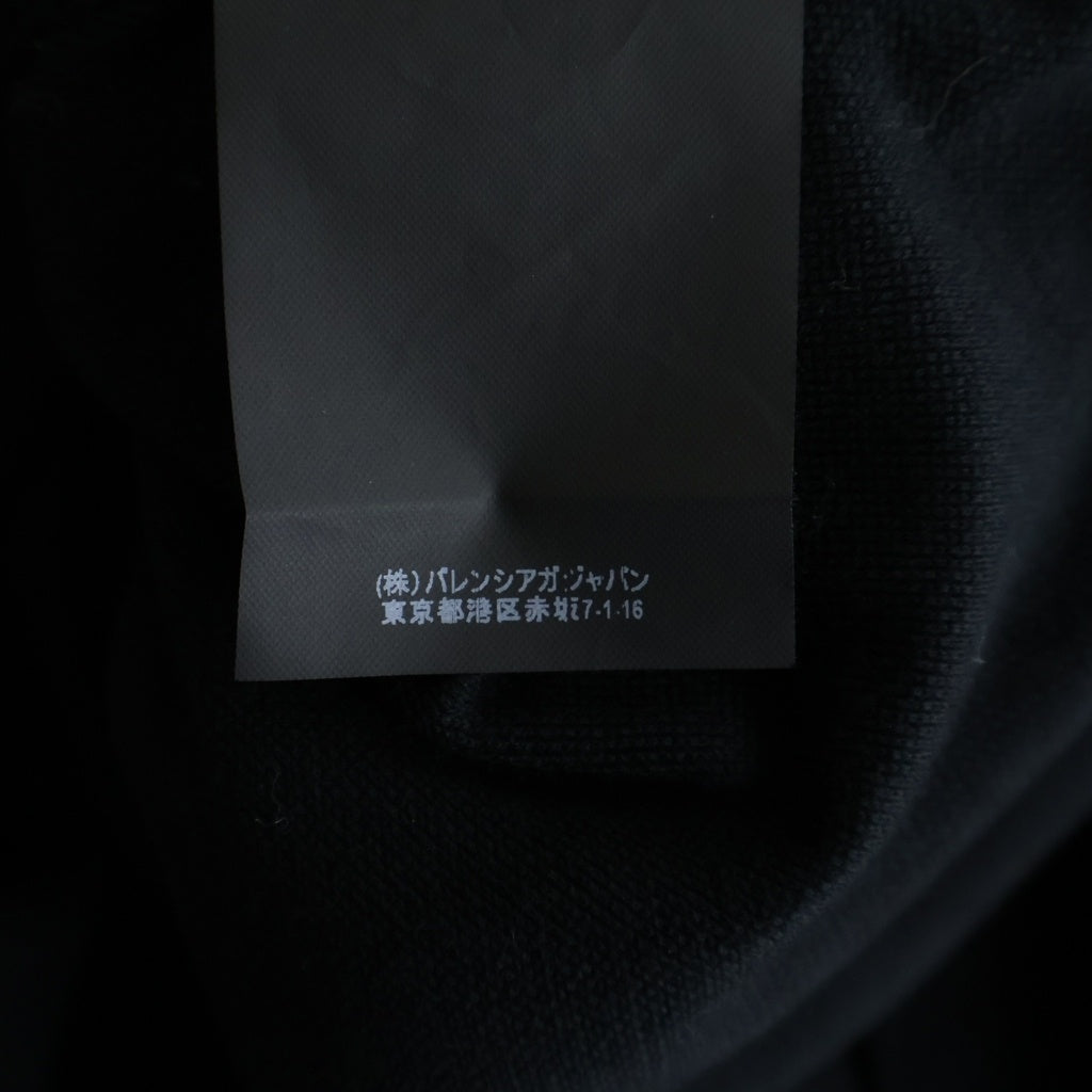 BALENCIAGA(バレンシアガ) 18SS OVERSIZED POLO オーバーサイズ 半袖ポロシャツ ワンピース ブラック 507389 TYK56