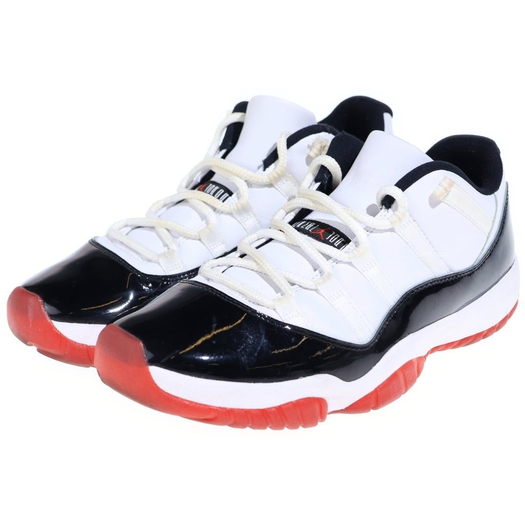 NIKE(ナイキ) AIR JORDAN 11 RETRO LOW BRED AV2187-160 エアジョーダン11 レトロ ブレッド ローカットスニーカー US10.5/28.5cm ブラック/レッド/ホワイト