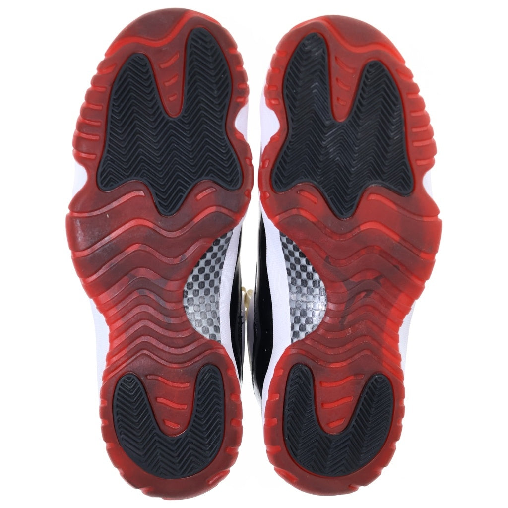 NIKE(ナイキ) AIR JORDAN 11 RETRO LOW BRED AV2187-160 エアジョーダン11 レトロ ブレッド ローカットスニーカー US10.5/28.5cm ブラック/レッド/ホワイト