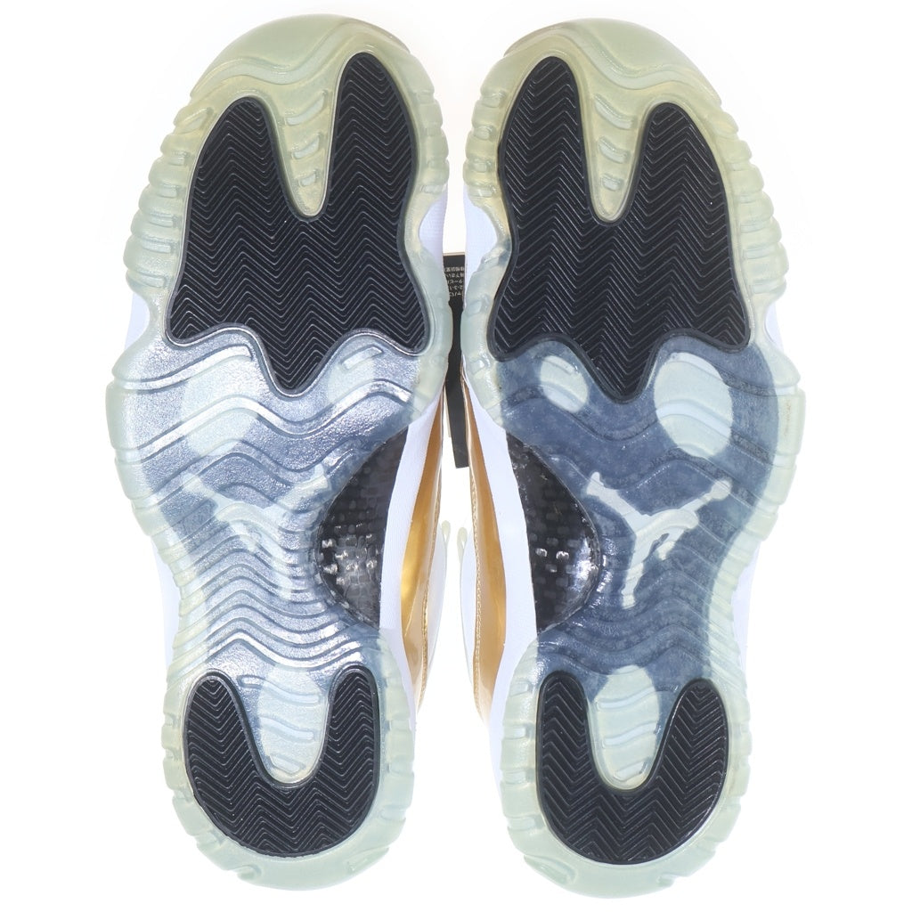 NIKE(ナイキ) AIR JORDAN 11 Retro Low 528895-103 エアジョーダン11 レトロ ローカットスニーカー ホワイト/ゴールド US10/28cm