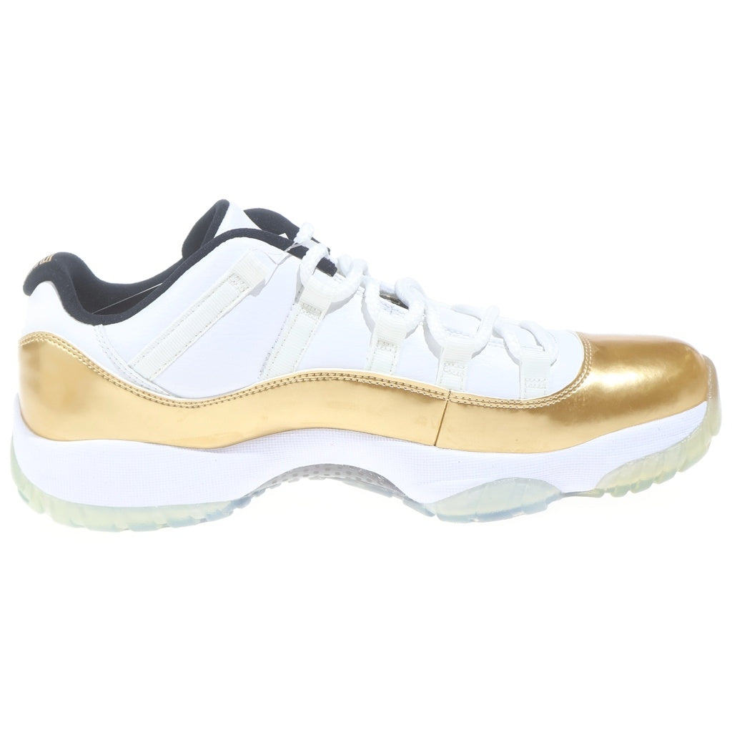 NIKE(ナイキ) AIR JORDAN 11 Retro Low 528895-103 エアジョーダン11 レトロ ローカットスニーカー ホワイト/ゴールド US10/28cm