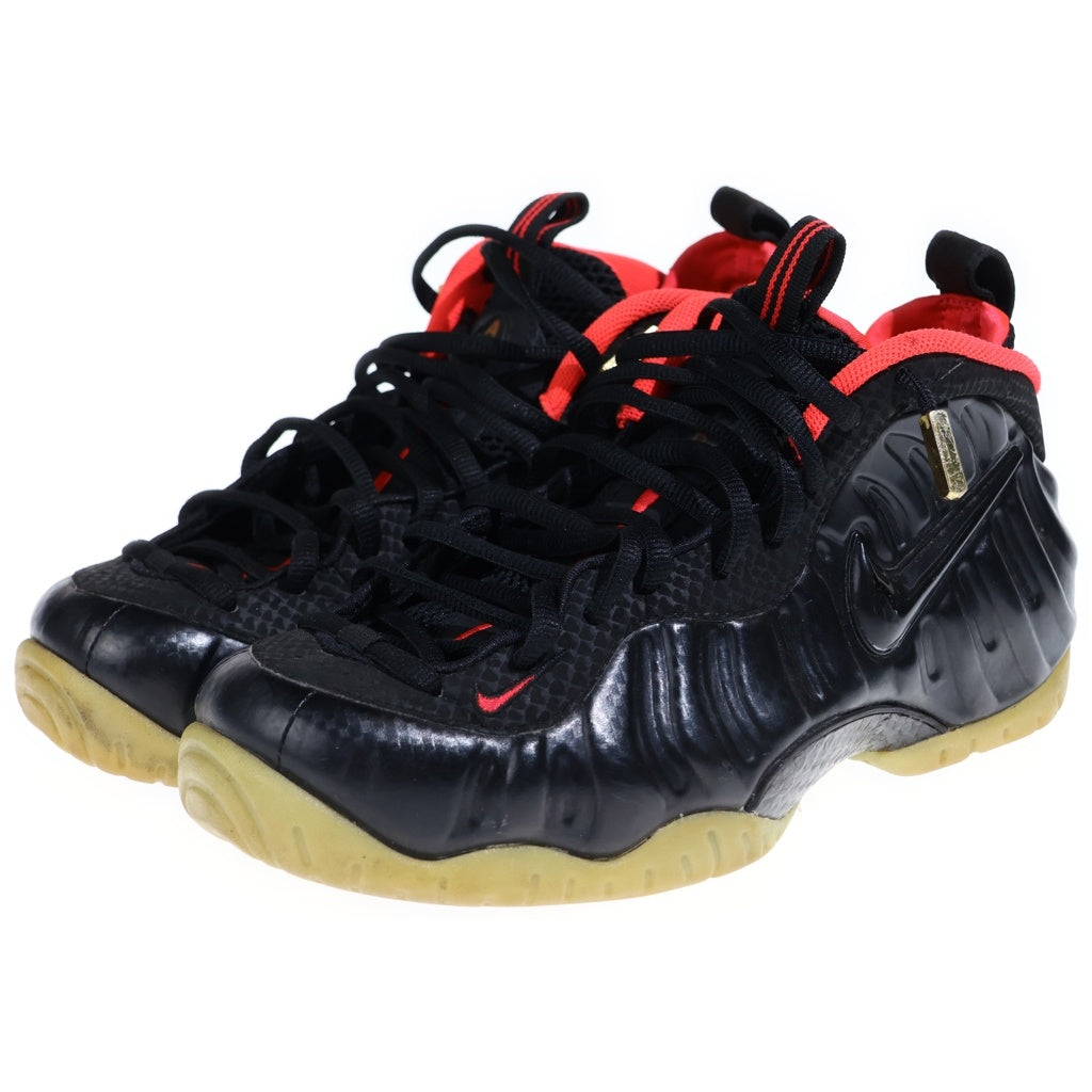 NIKE(ナイキ) 【観賞用 2014年製】 AIR FOAMPOSITE PRO PRM 616750-001 エアフォームポジット プロ イージー ハイカットスニーカー ブラック US10.5/28.5cm
