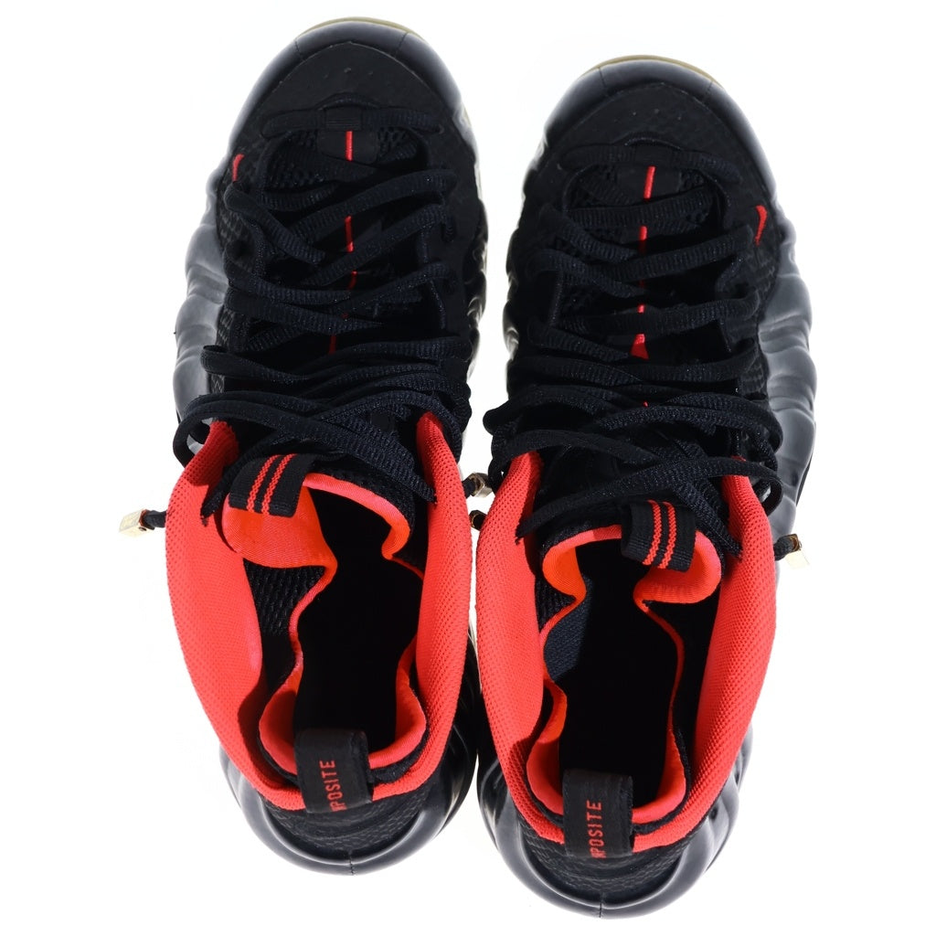 NIKE(ナイキ) 【観賞用 2014年製】 AIR FOAMPOSITE PRO PRM 616750-001 エアフォームポジット プロ イージー ハイカットスニーカー ブラック US10.5/28.5cm