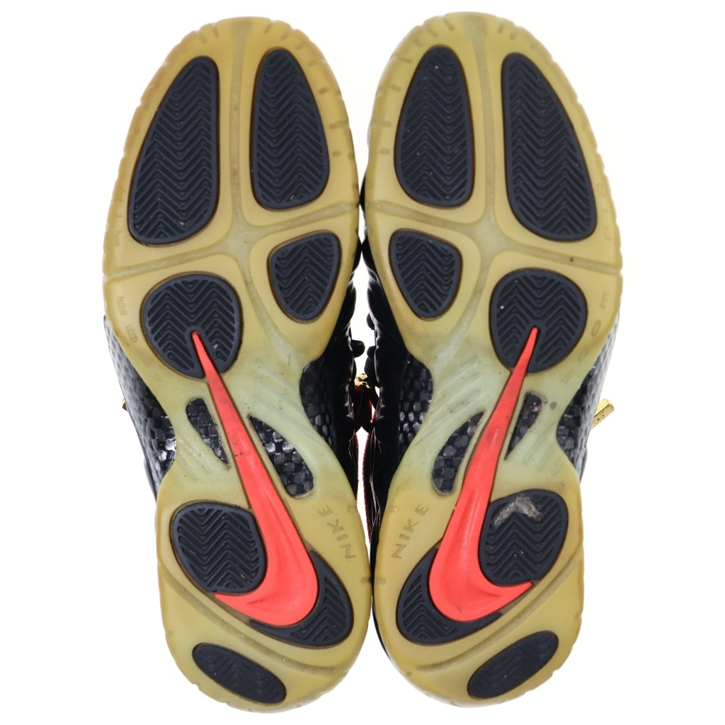 NIKE(ナイキ) 【観賞用 2014年製】 AIR FOAMPOSITE PRO PRM 616750-001 エアフォームポジット プロ イージー ハイカットスニーカー ブラック US10.5/28.5cm