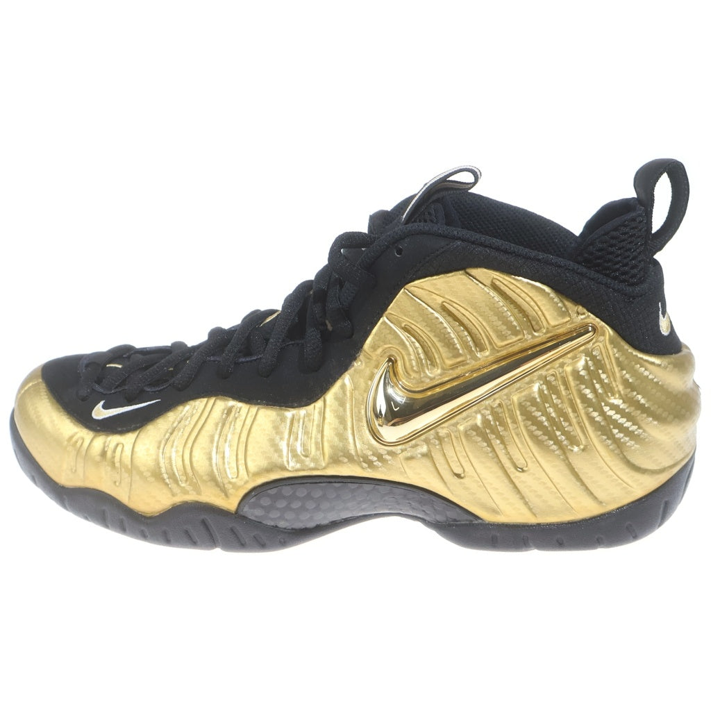 NIKE(ナイキ) AIR FORMPOSITE PRO 624041-701 エアフォームポジット プロ ミッドカットスニーカー ゴールド US10.5/28.5cm