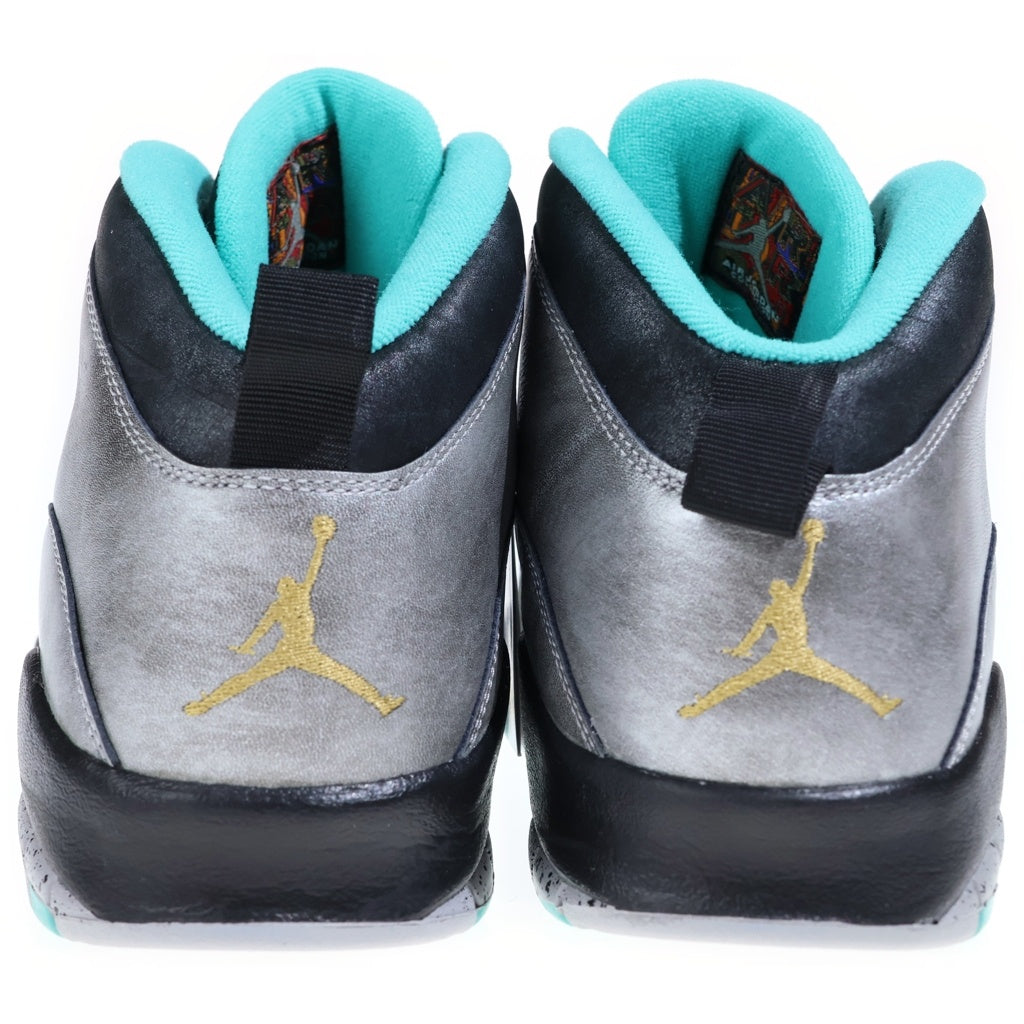 NIKE(ナイキ) 【観賞用 2014年製】 AIR JORDAN 10 RETRO Lady of Liberty ナイキ エアジョーダン10 レトロ レディー オブ リバティー ハイカットスニーカー グレー US11/29cm