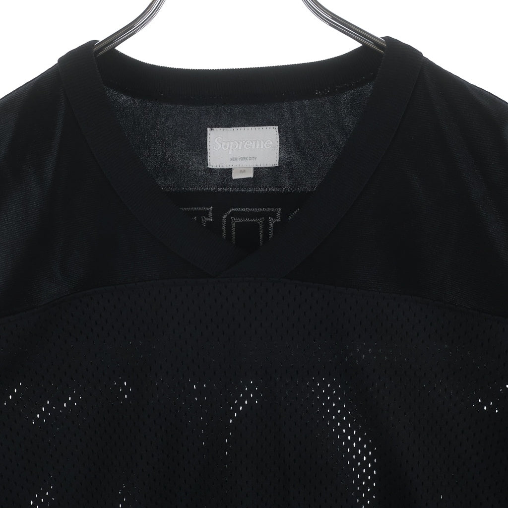 SUPREME(シュプリーム) 14SS Championship Football Top チャンピオンシップ フットボール トップ メッシュ 半袖Tシャツカットソー ブラック